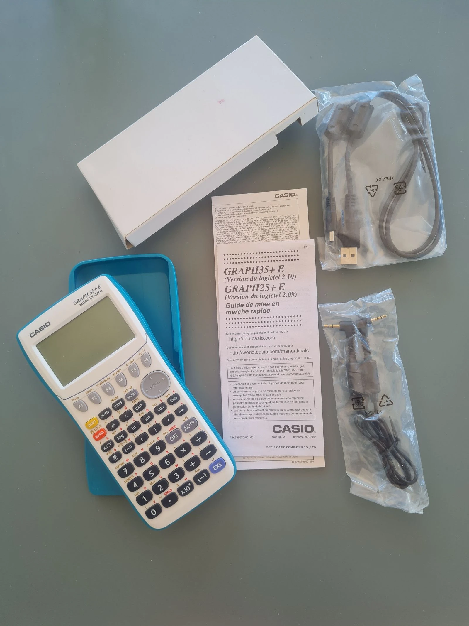 Casio Graph 35E grafische rekenmachine examenmodus 🌺 uitstekende staat – photo 2